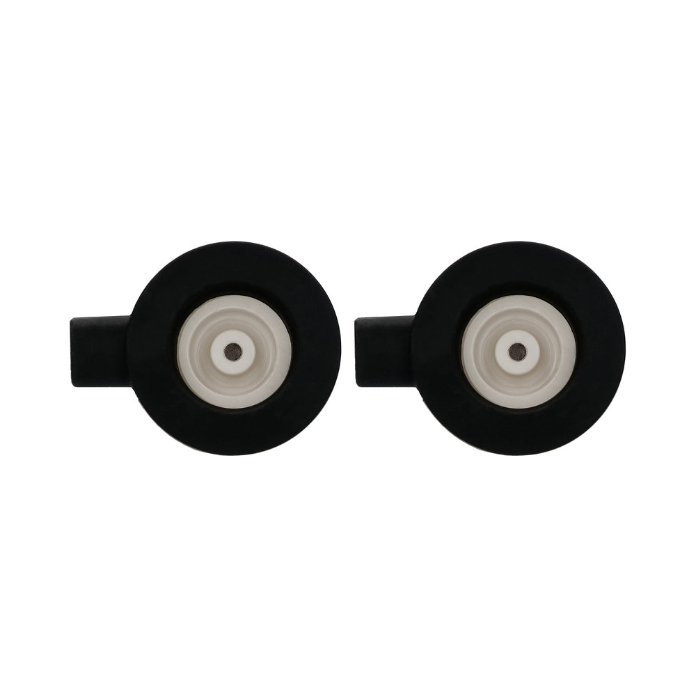 ElectroShock Remote-Controlled E-Stimulation Nipple Suckers White