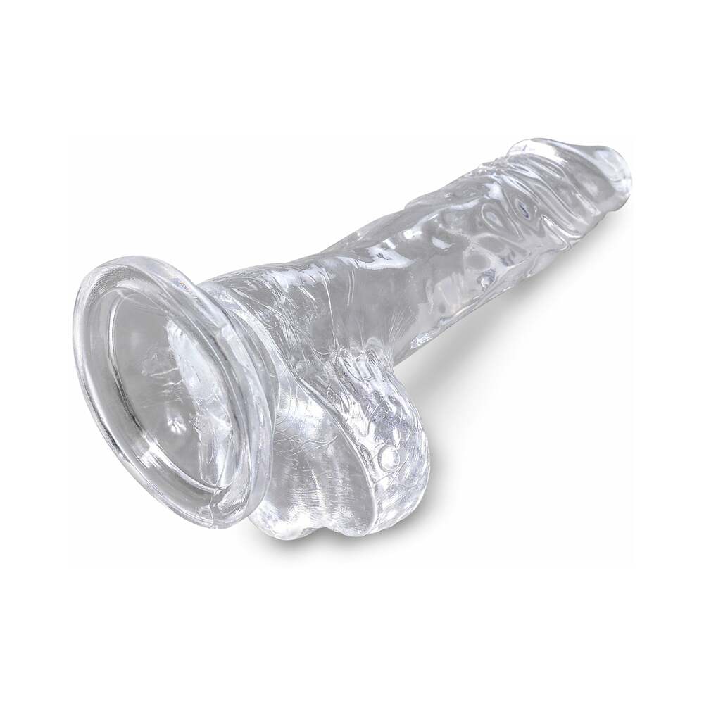 King Cock Clear de 4 pulgadas con bolas