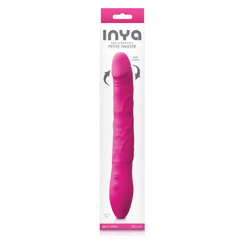 INYA Petite Twister Rechargeable Rotating Vibrator Pink