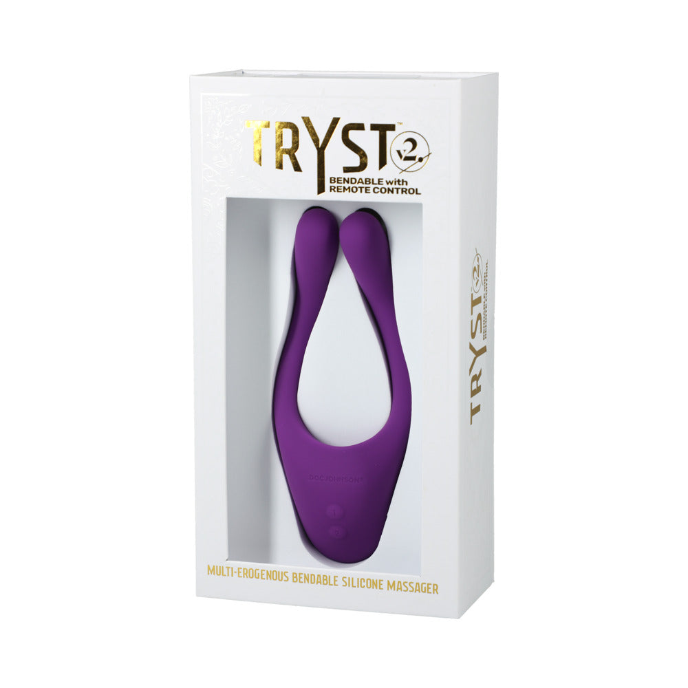 TRYST V2 Bend Multi Erog Zone Massag Pur