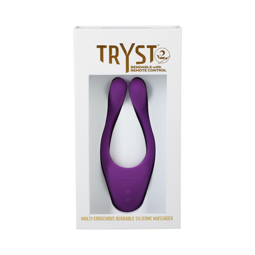 TRYST V2 Bend Multi Erog Zone Massag Pur