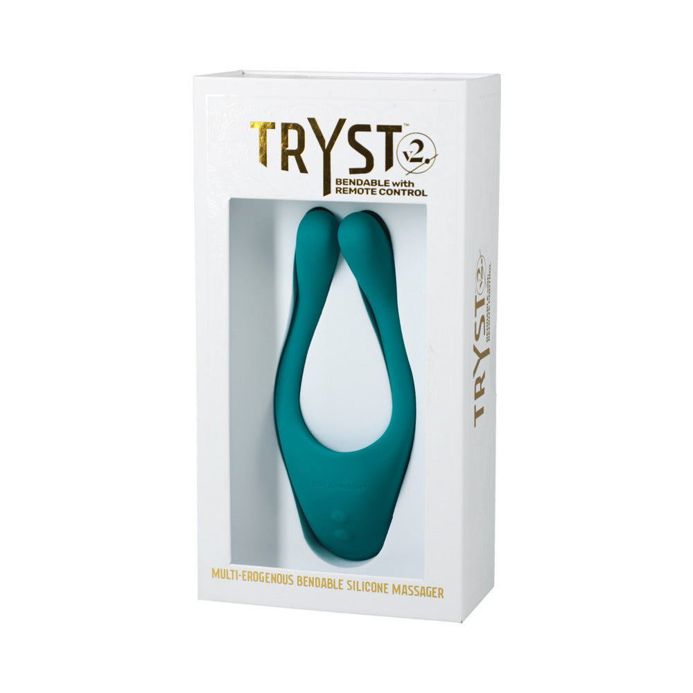 TRYST V2 Bend Multi Erog Zone MassagTeal