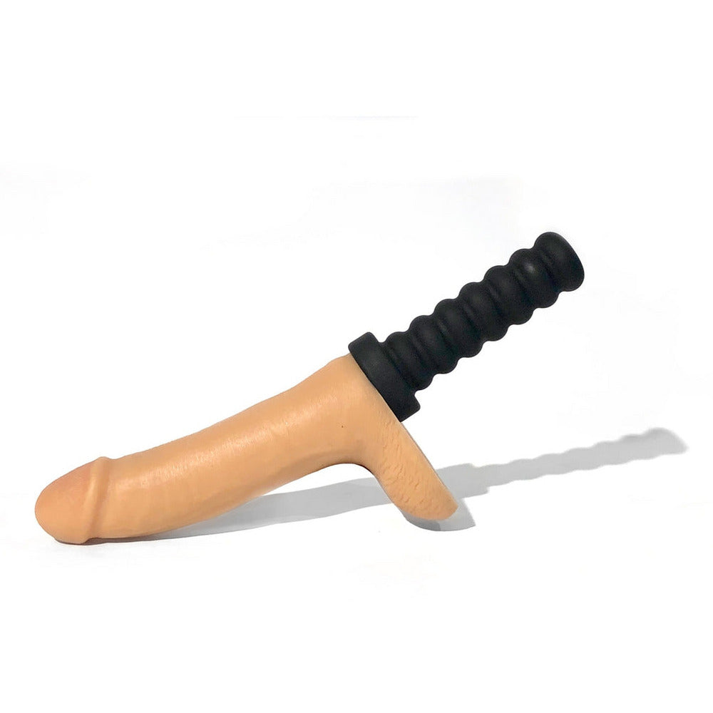 Rascal Rammer + Suction 8 in. Dildo with Handle and Suction Cup