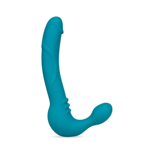 Temptasia Luna 9in Strapless Dildo Teal