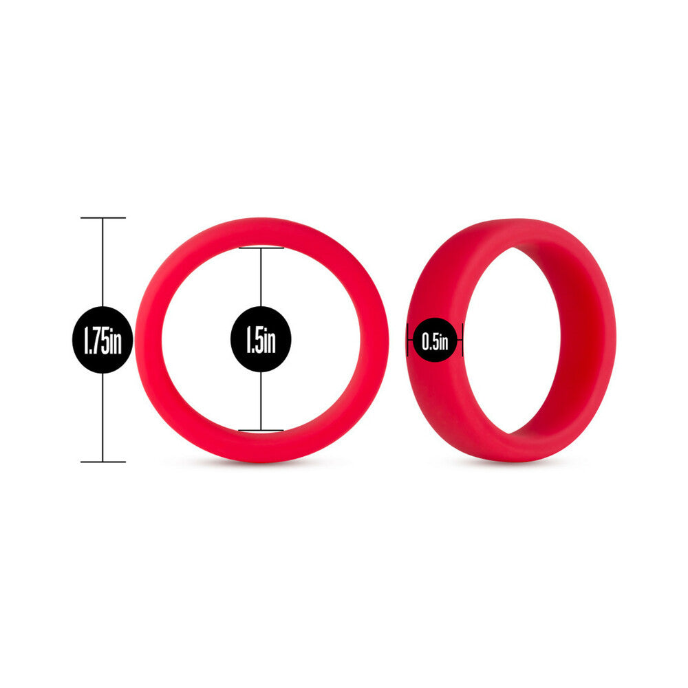 Performance Sili Go Pro Cockring Red