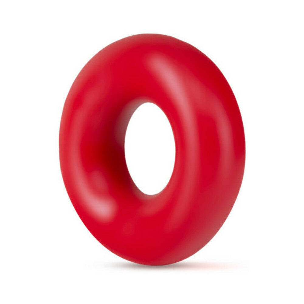 Stay Hard Donut Rings Oversized 2pk Red