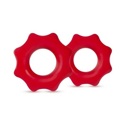 Stay Hard Nutz Cockring 2pk Red