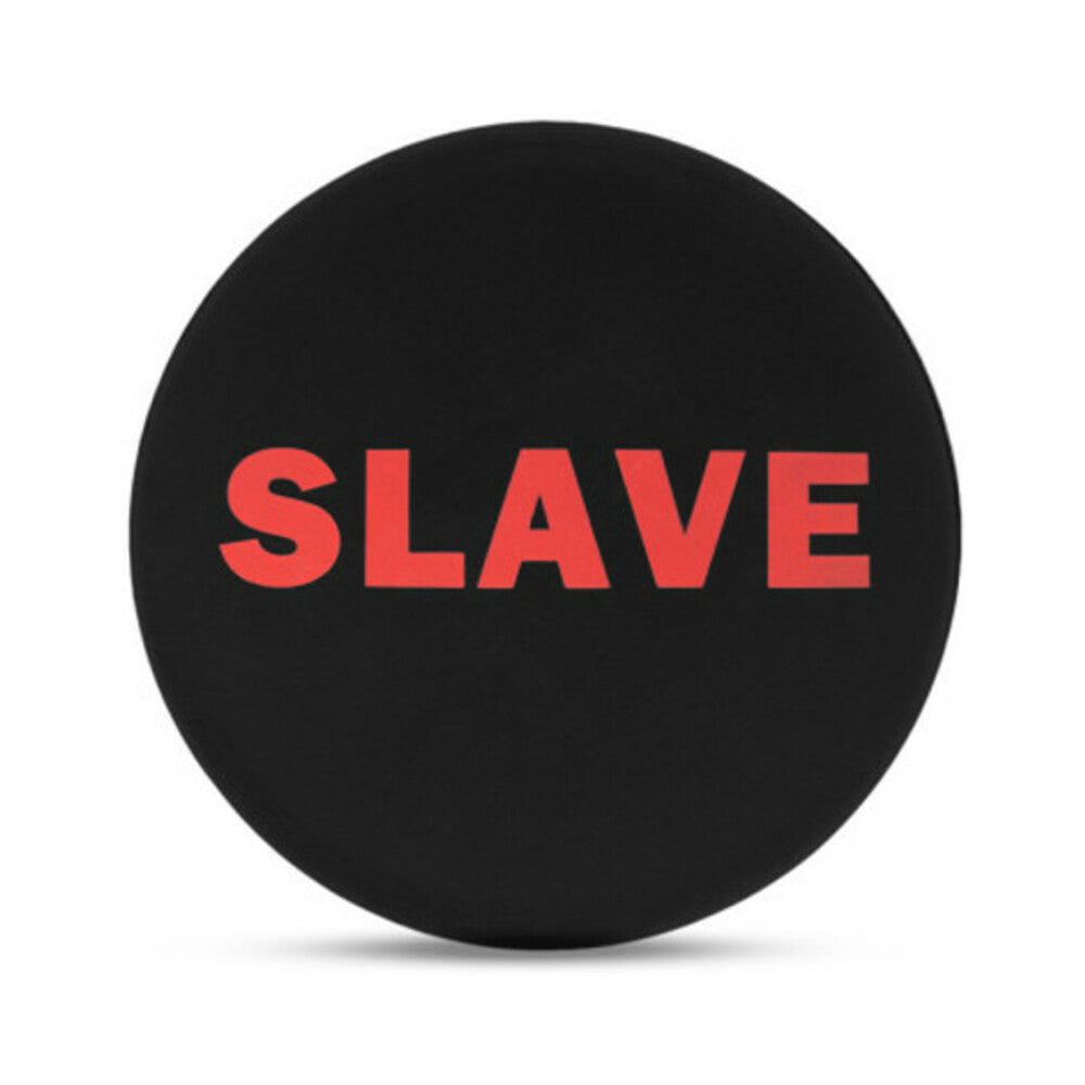 Temptasia Slave Silicone Anal Plug Black