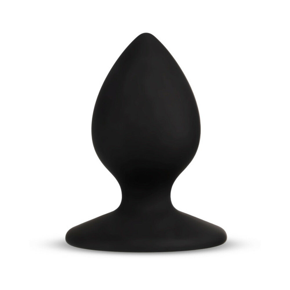 Temptasia 'Slut' Silicone Anal Plug Black