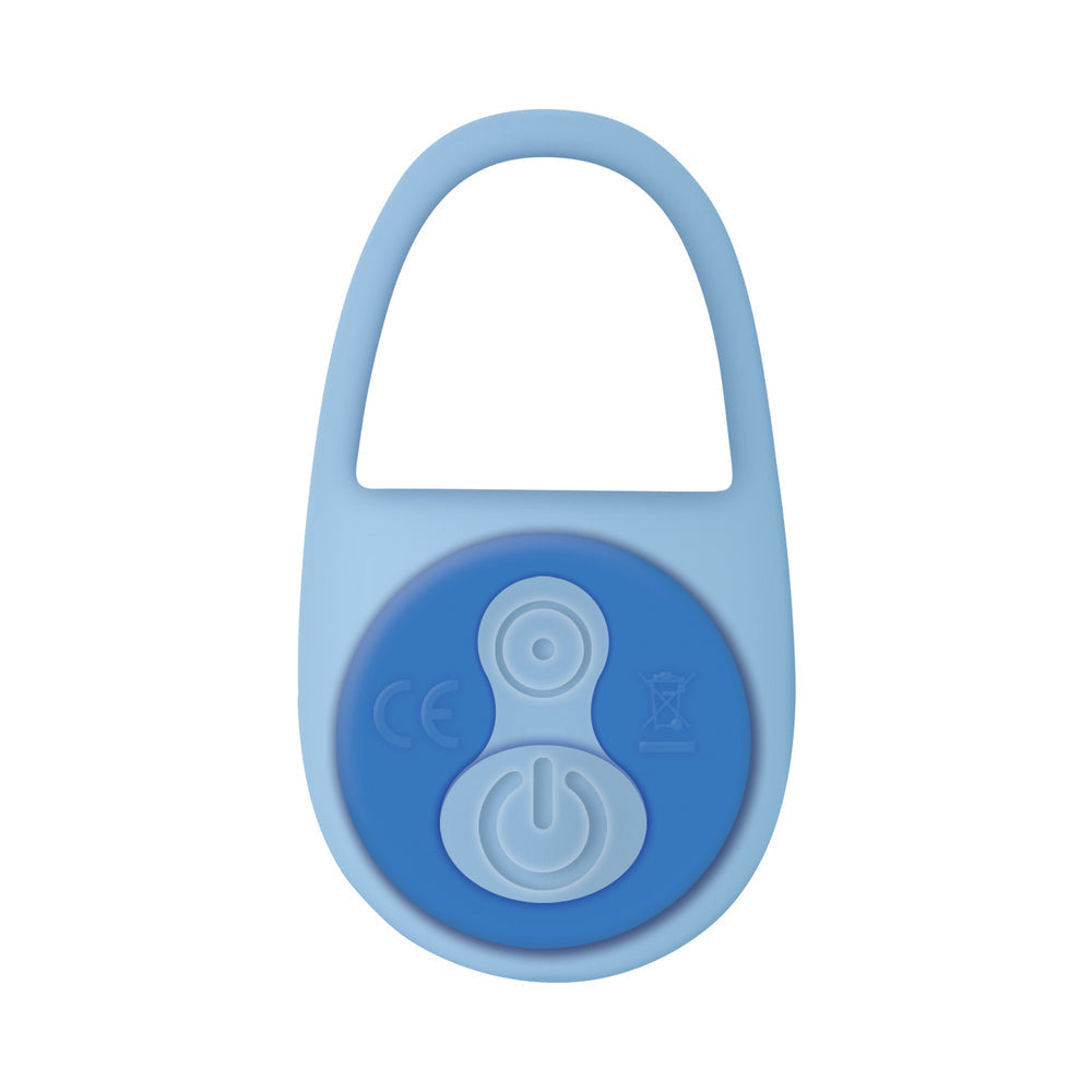 Evolved Fingerlicious Rechargeable Silicone Finger Vibrator Blue