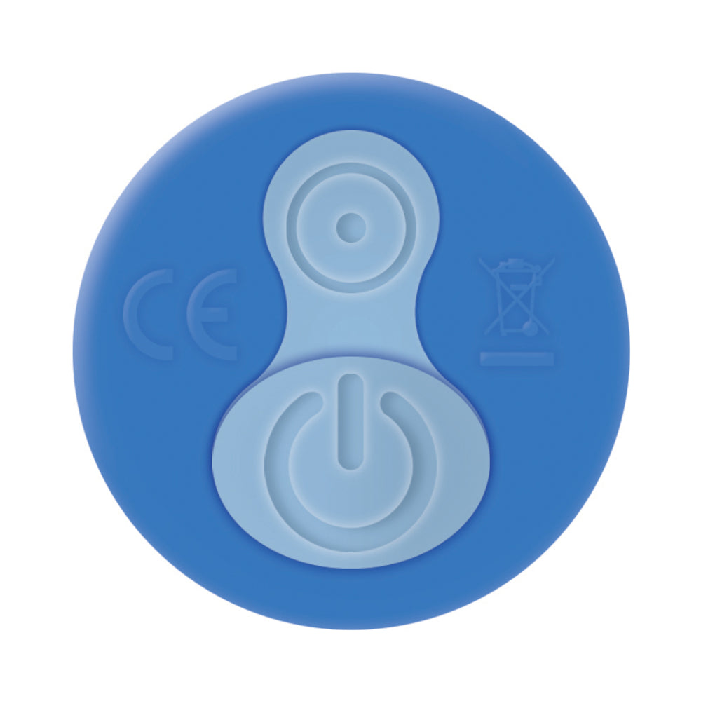 Evolved Fingerlicious Rechargeable Silicone Finger Vibrator Blue