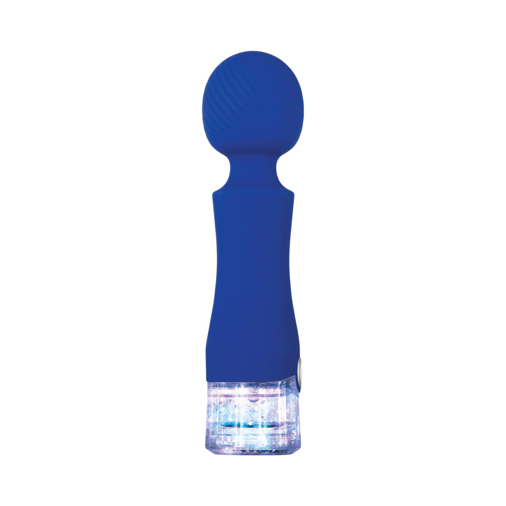 Evolved Dazzle LightUp WandVibe Blu