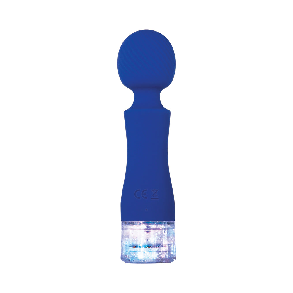 Evolved Dazzle LightUp WandVibe Blu