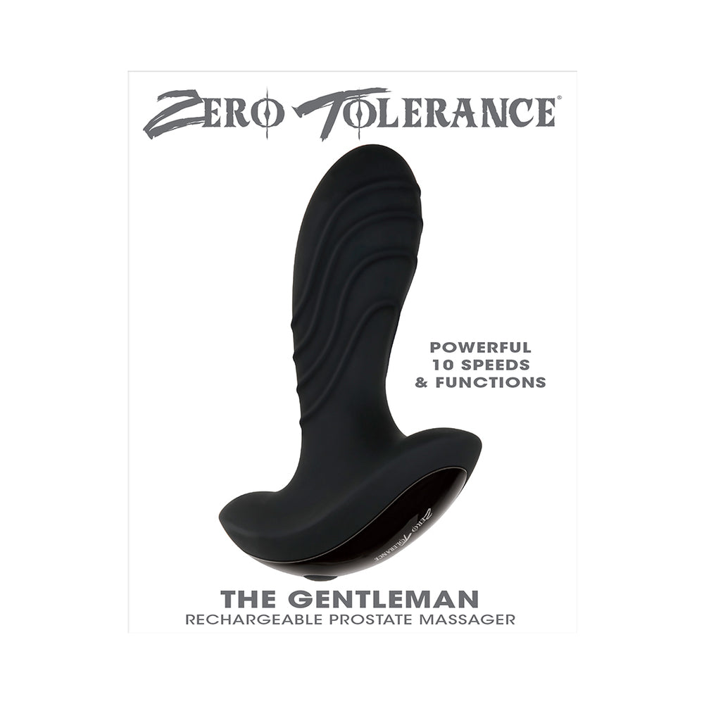 ZT Gentleman Vibr Prostate Massager Blk