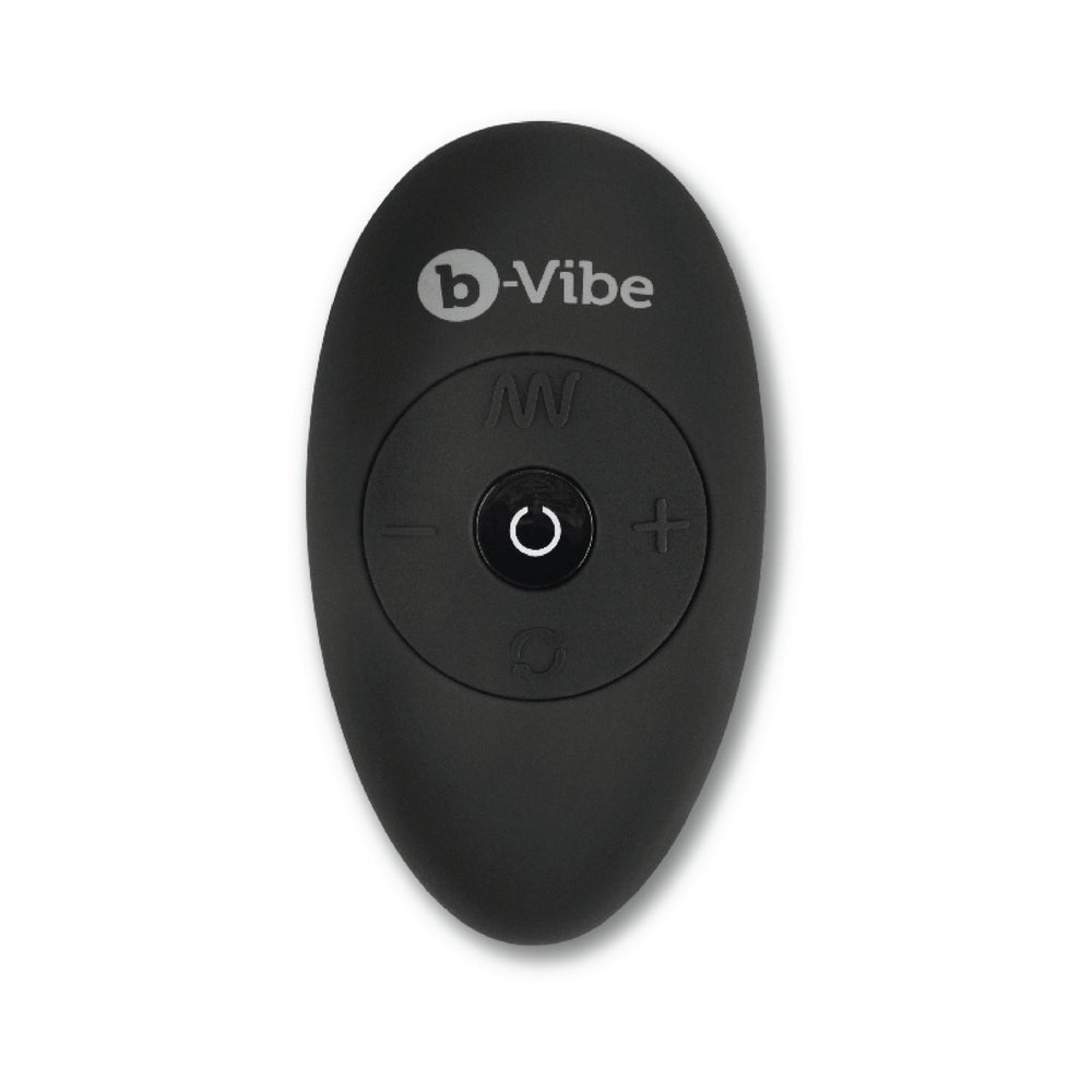 b-vibe Rimming XL Anal Plug Black