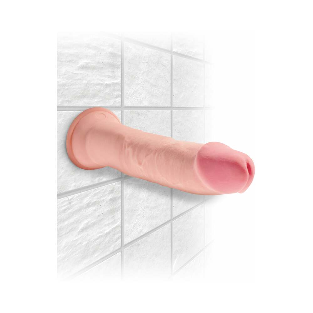 King Cock Plus 9in Triple Density Beige