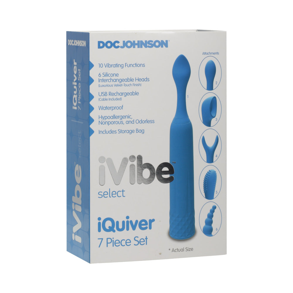 iVibe Select - iQuiver - 7 Piece Set Periwinkle Blue