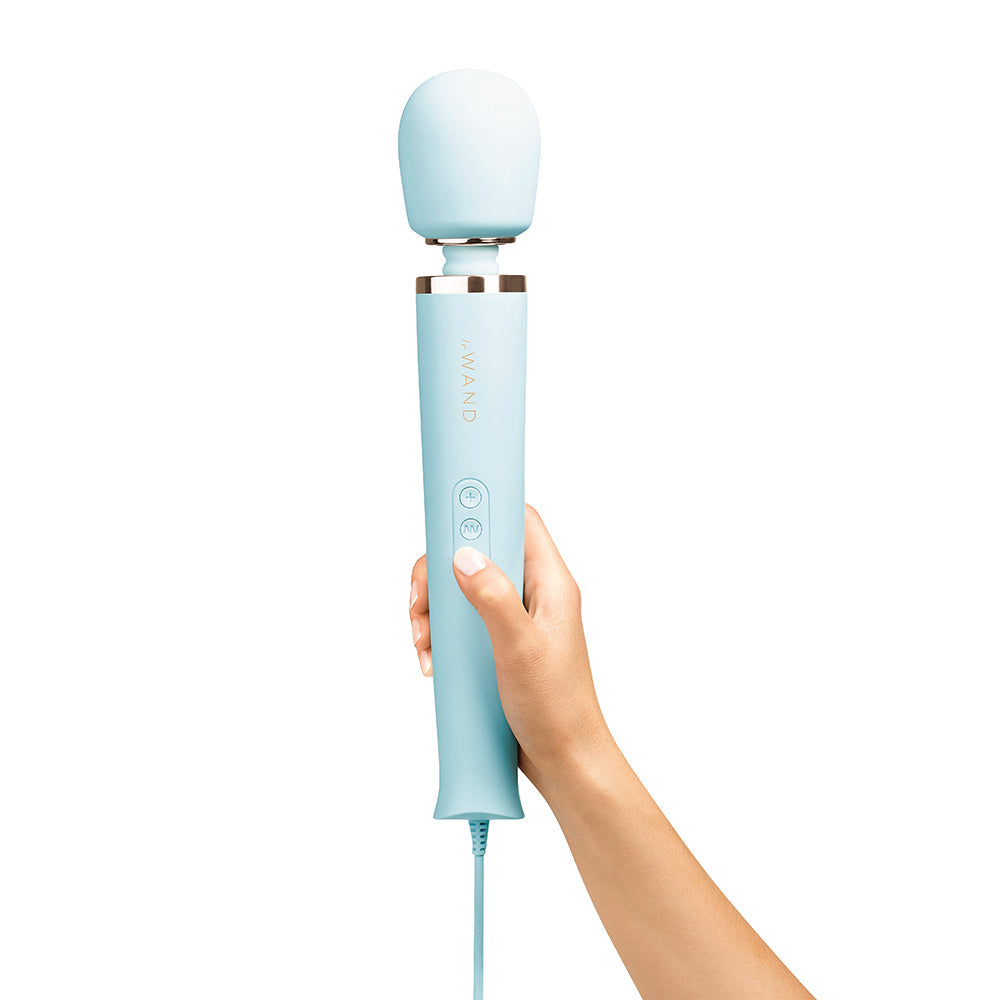 Le Wand Powerful Plug-In Massager SkyBlu