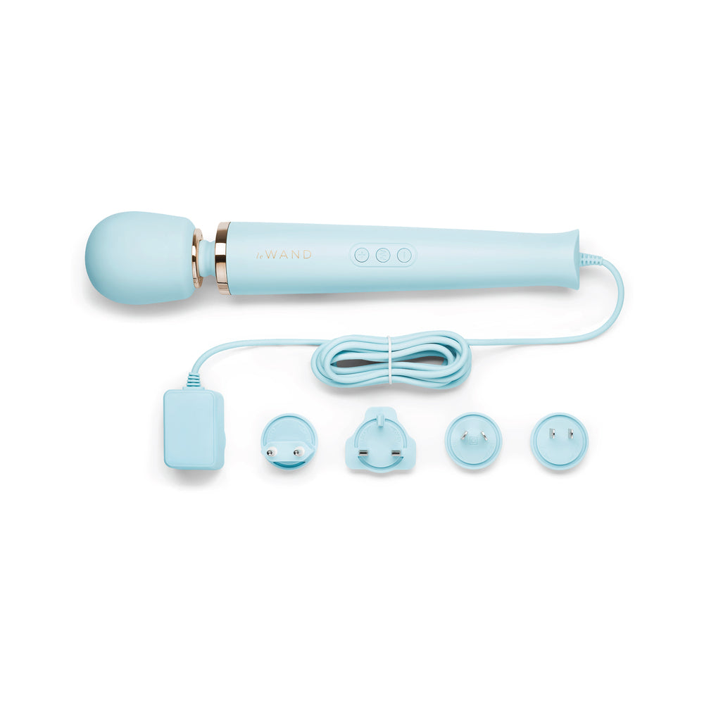 Le Wand Powerful Plug-In Massager SkyBlu