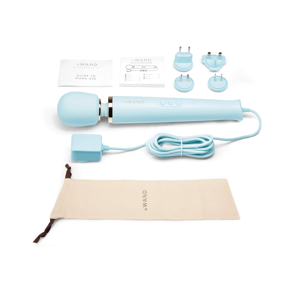 Le Wand Powerful Plug-In Massager SkyBlu