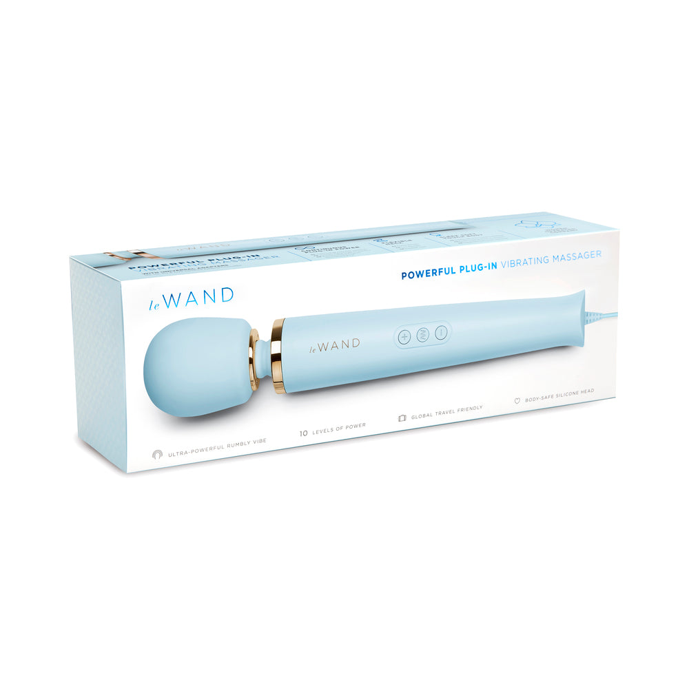 Le Wand Powerful Plug-In Massager SkyBlu