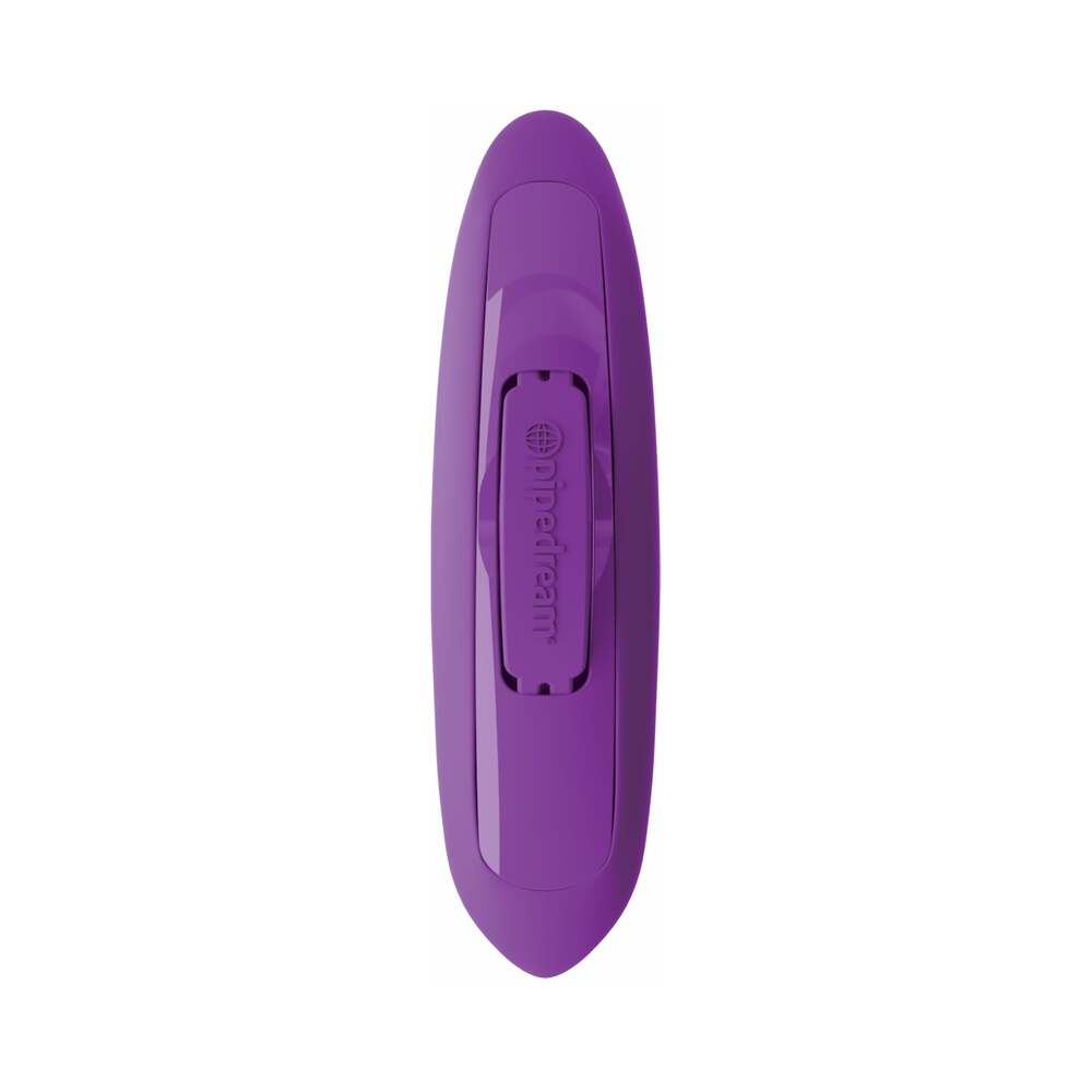 Pipedream 3Some Rock n' Ride Triple Stimulation Silicone Vibrator Purple