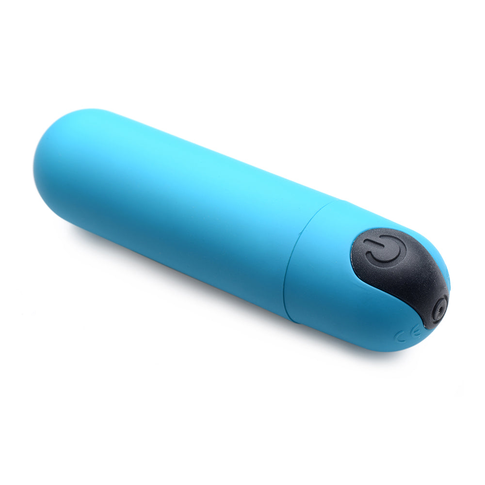 BANG! Vibrating Bullet w/ Remote  Blue