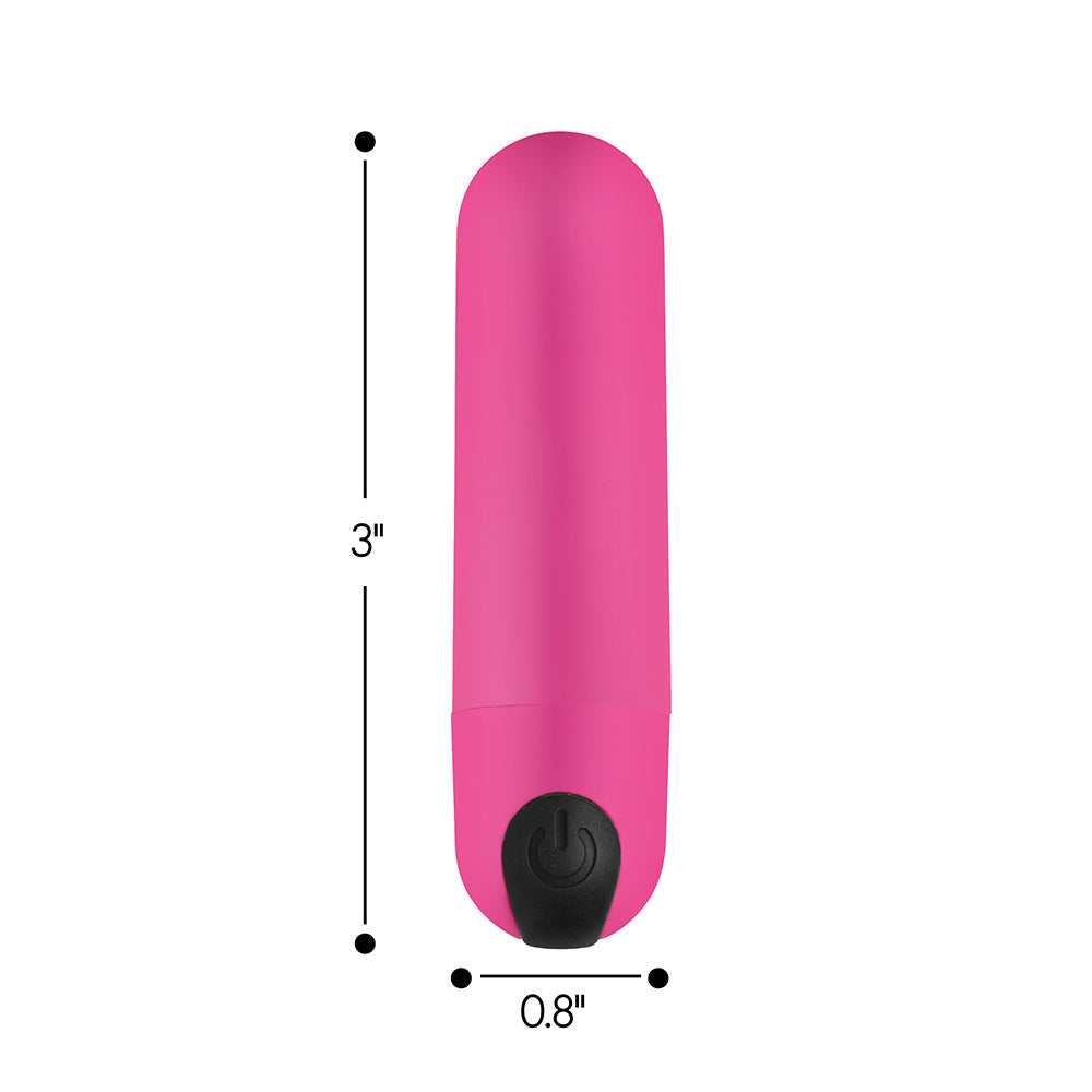 BANG! Vibrating Bullet w/ Remote  Pink