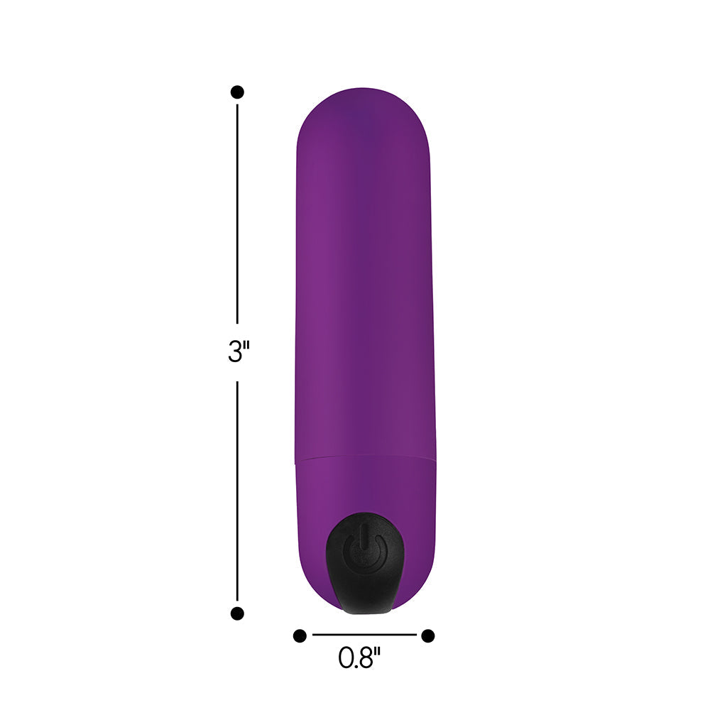 BANG! Vibrating Bullet w/ Remote  Purple