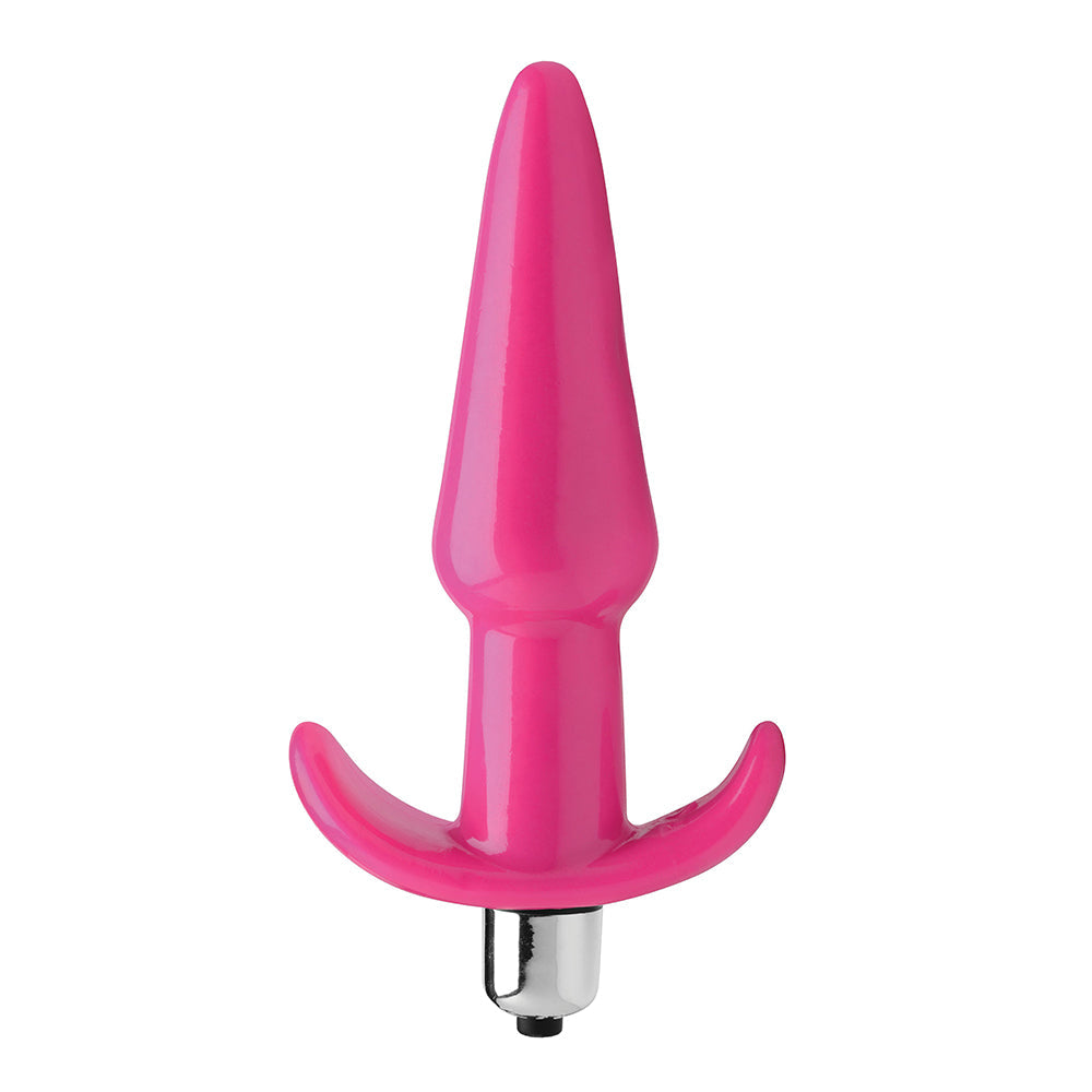 Frisky Thrilling Pink Smooth Anal Plug