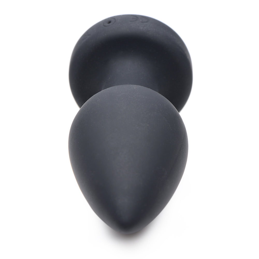 Booty Sparks Rechargeable Light Up Vibrating Anal Plug with Remote Control Medium