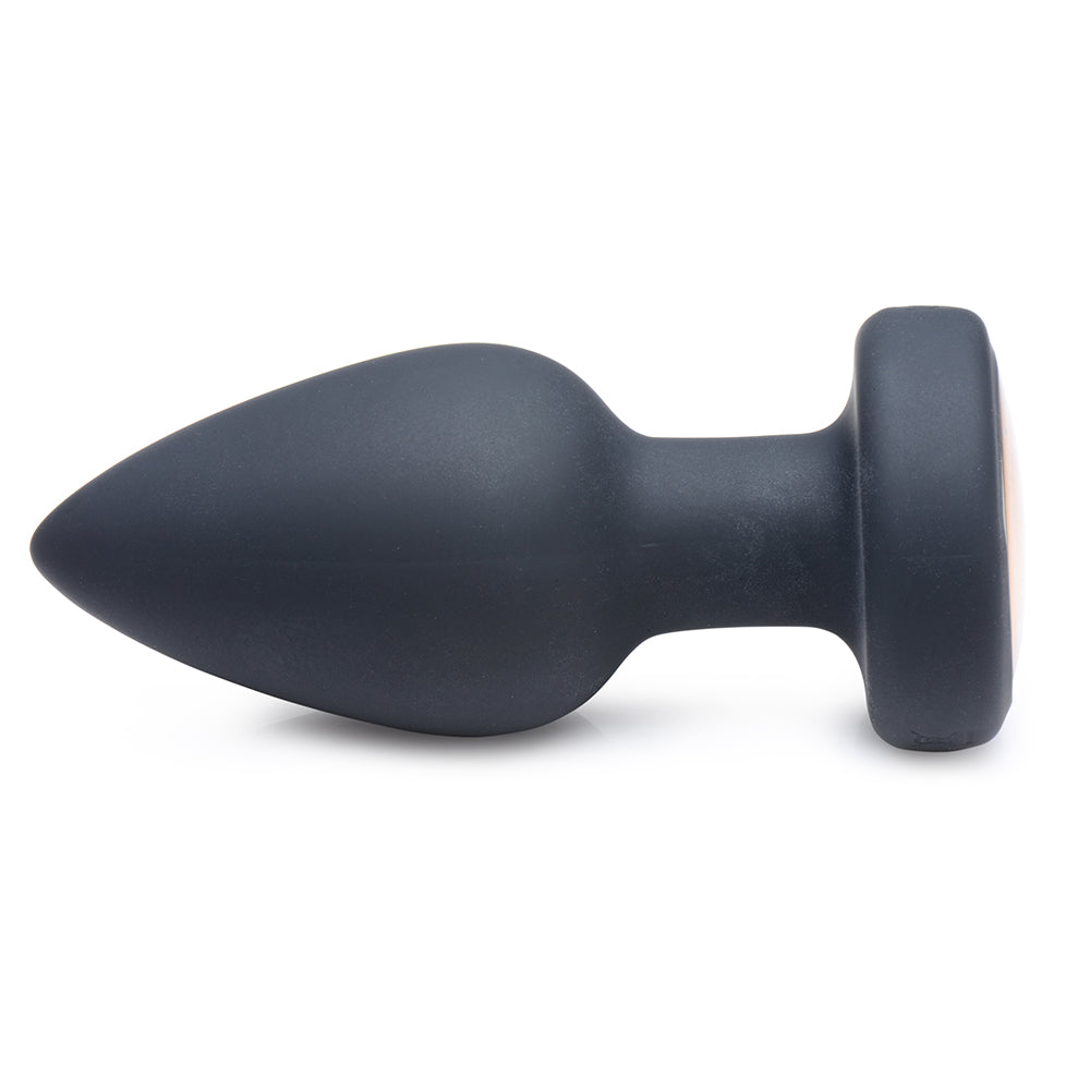 Booty Sparks Rechargeable Light Up Vibrating Anal Plug with Remote Control M