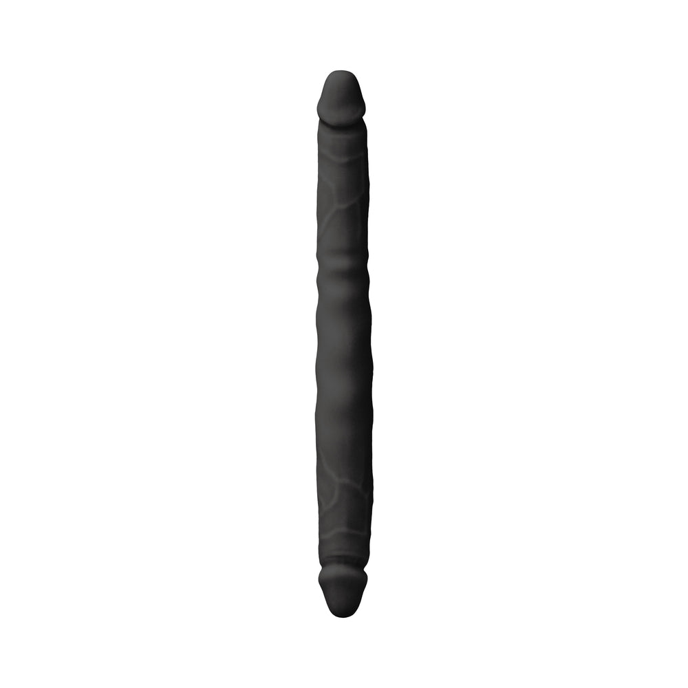 Colours Double Pleasure 12in Dildo Black