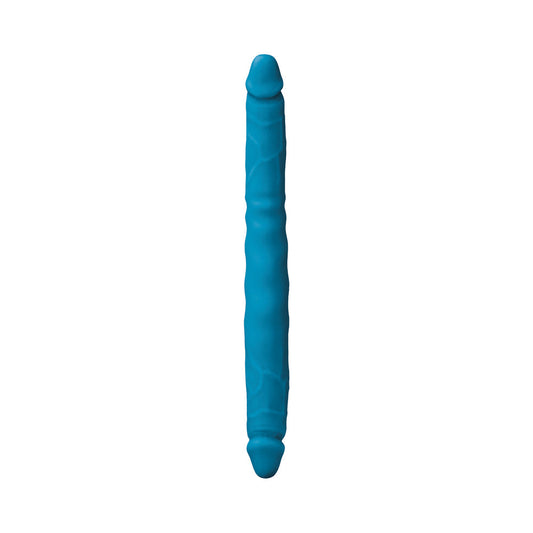 Colours Double Pleasure 12in Dildo Blue