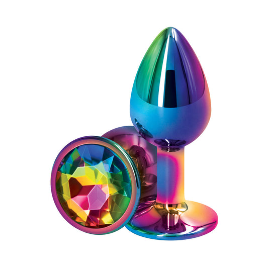 Rear Assets Anal Plug Small Rainbow