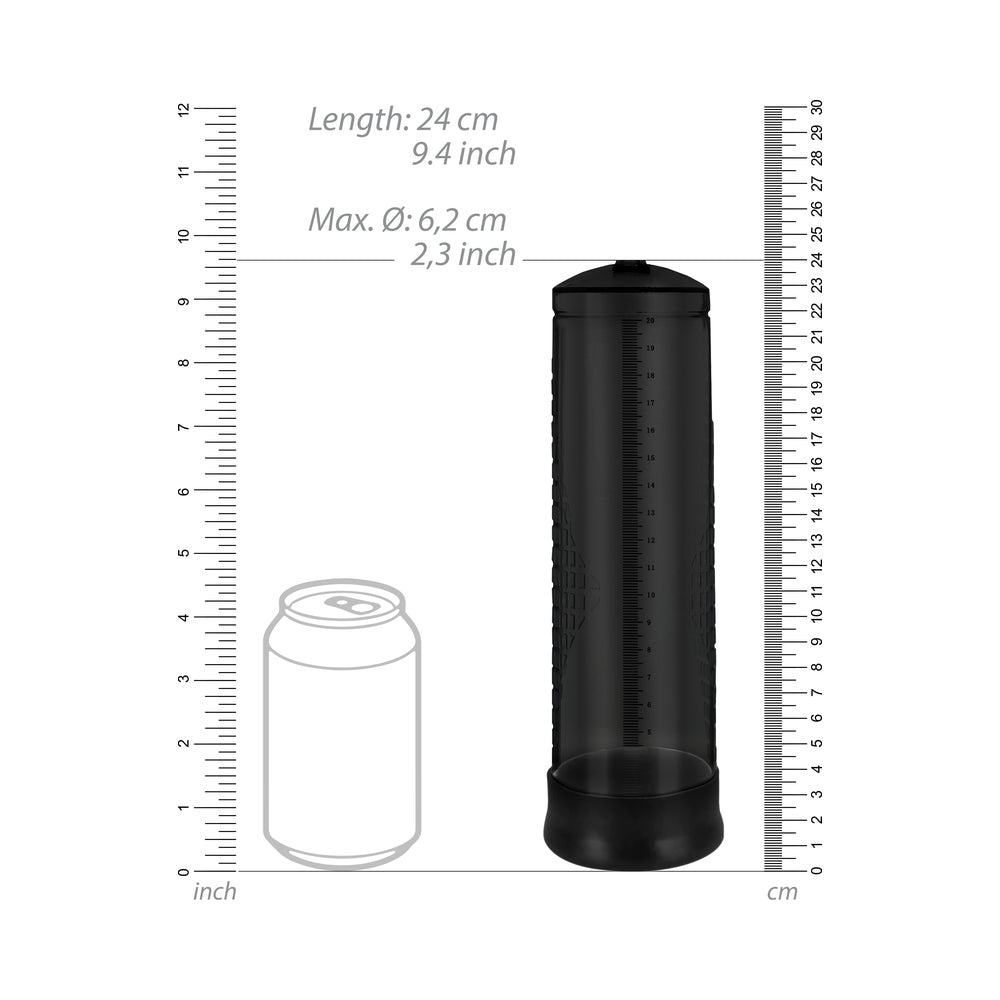 Pumped Extreme Power Rechargeable Automatic Penis Pump Black