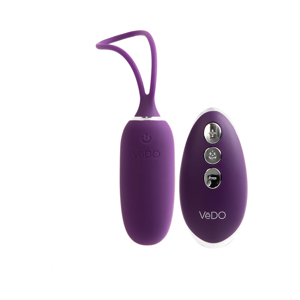 Bala insertable Vedo Kiwi de color morado oscuro