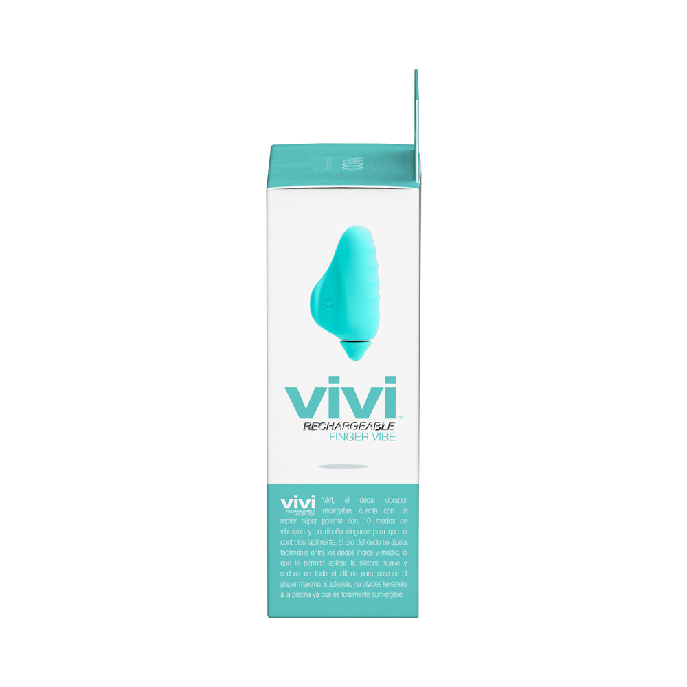 Vedo Vivi Finger Vibe Tease Me Turquoise