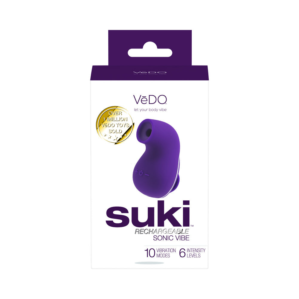 Vedo Suki Vibrating Sucker Deep Purple