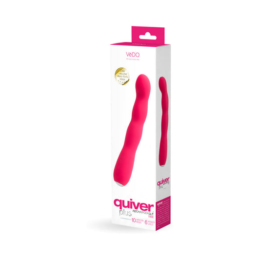 VeDO Quiver Plus Rechargeable Vibe Foxy Pink