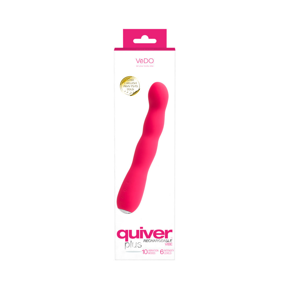 Quiver Rechargeable Plus Vibe Foxy Pink