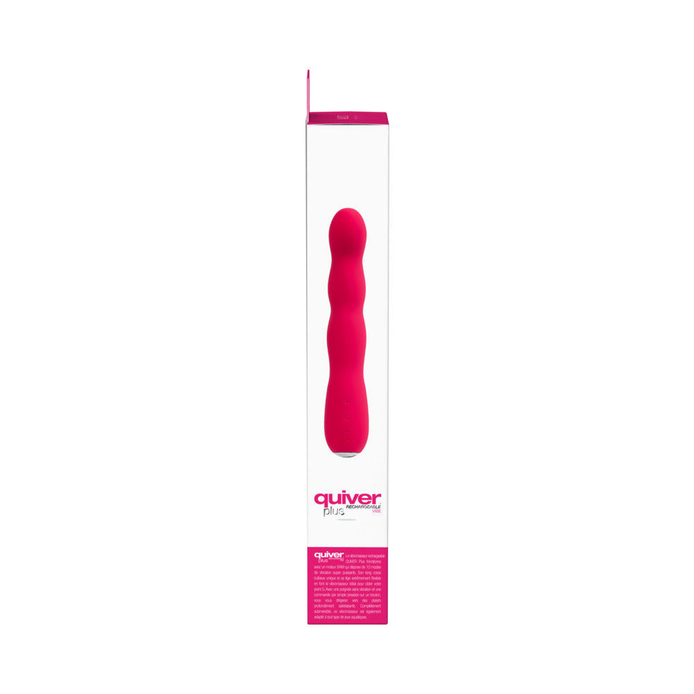 Quiver Rechargeable Plus Vibe Foxy Pink