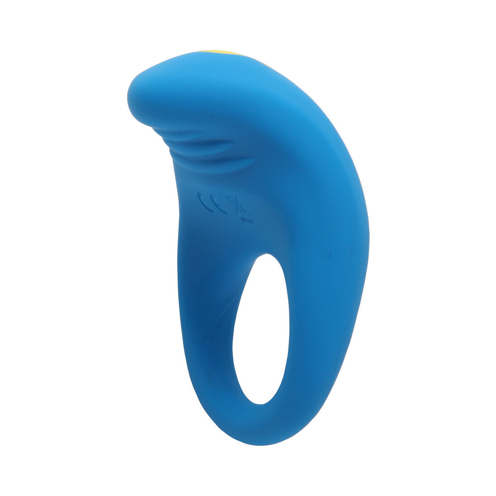 ROMP Juke Vibrating Penis Ring Lt Blue