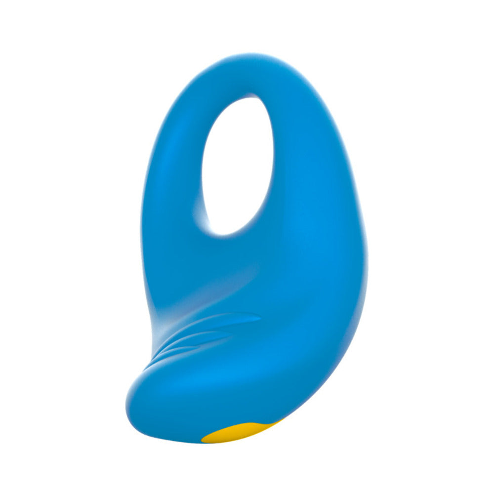 ROMP Juke Vibrating Penis Ring Lt Blue