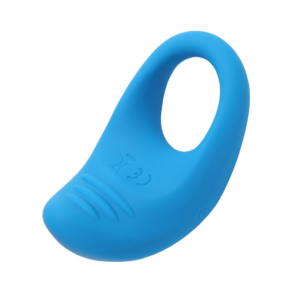 ROMP Juke Vibrating Penis Ring Lt Blue