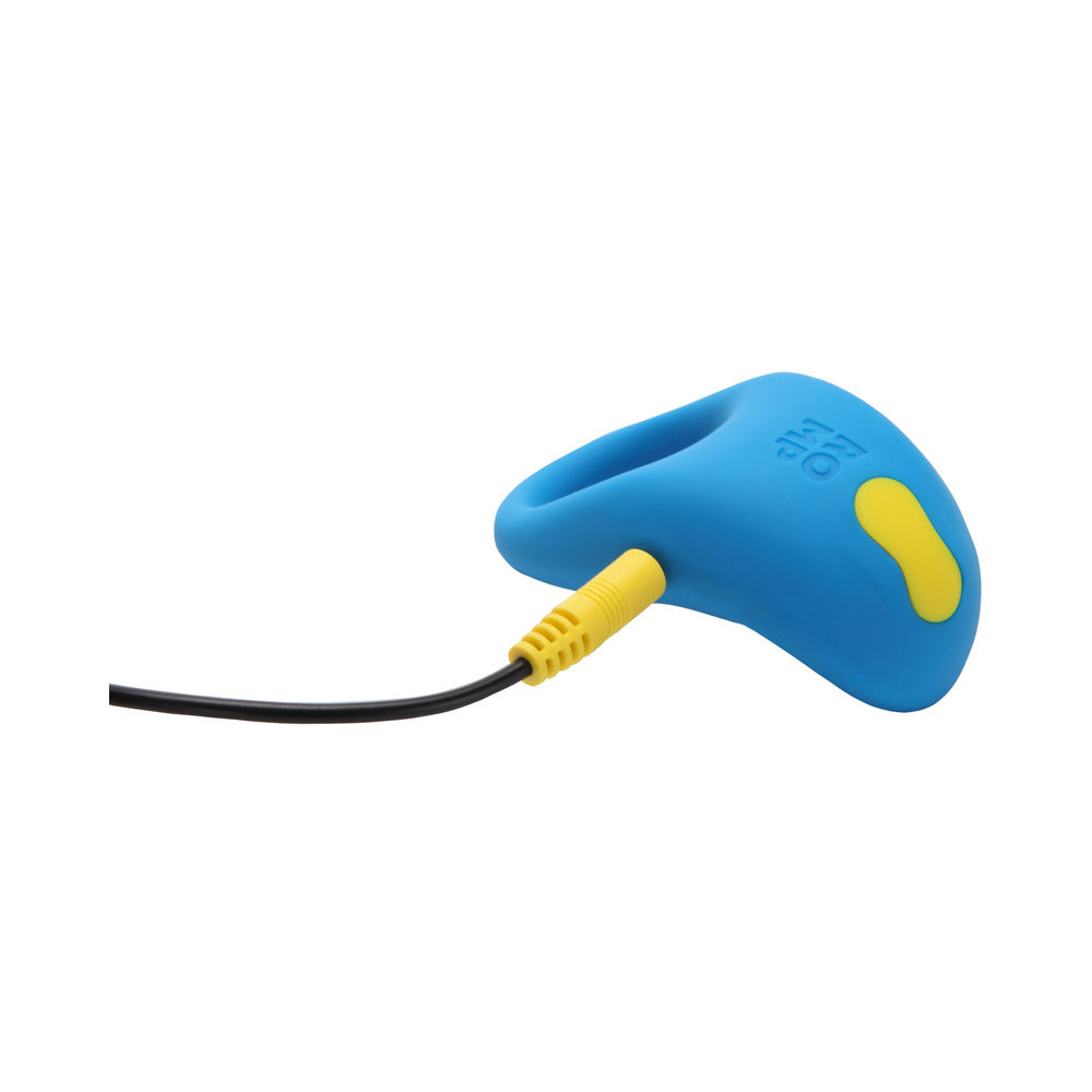 ROMP Juke Vibrating Penis Ring Lt Blue