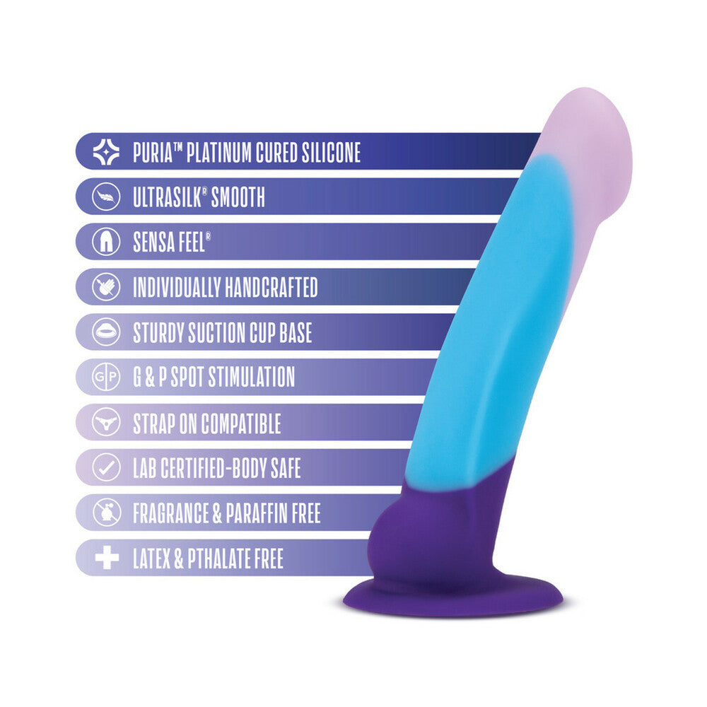 Avant D16 Purple Haze 7in Silicone Dildo