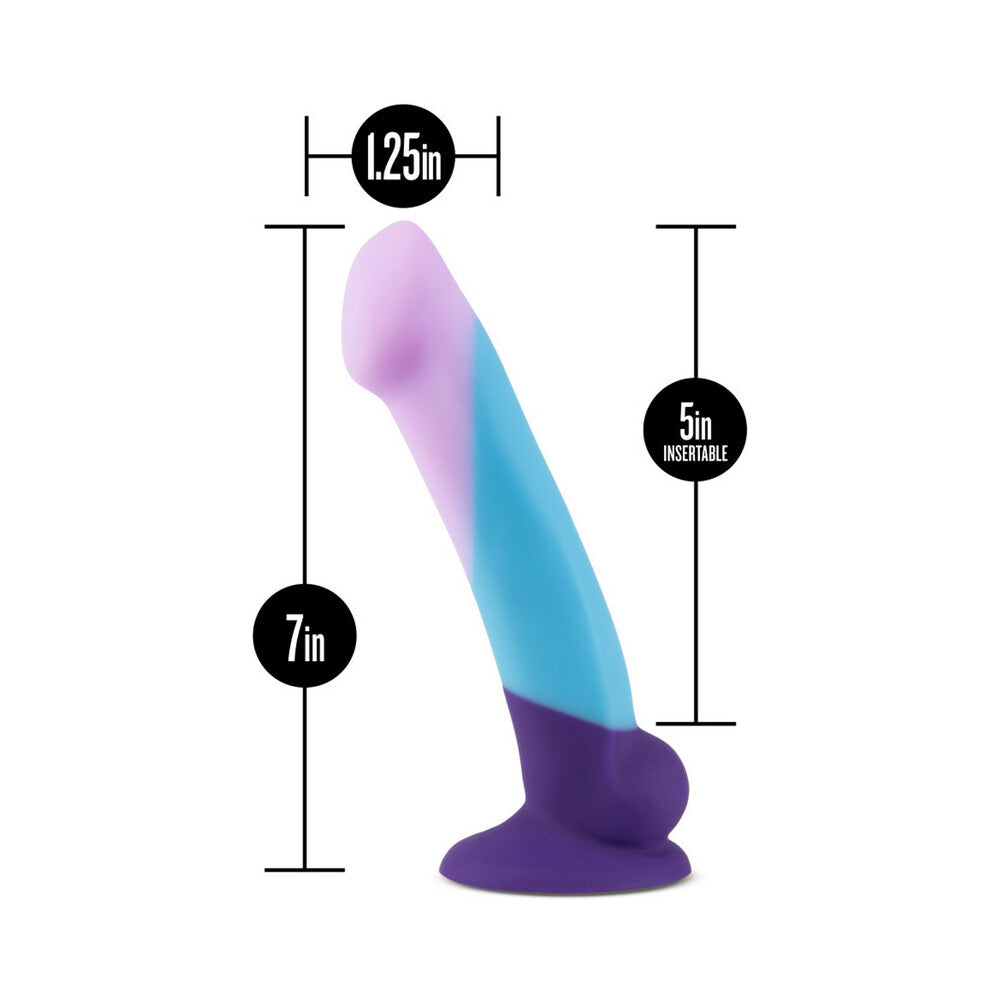 Avant D16 Purple Haze 7in Silicone Dildo