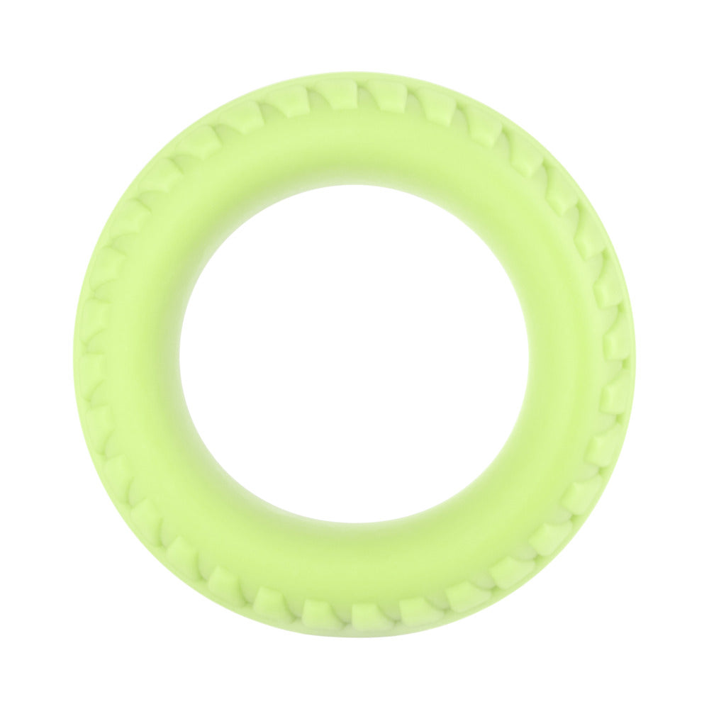 Forto F-12 Liquid Silicone Cockring 35mm Glow