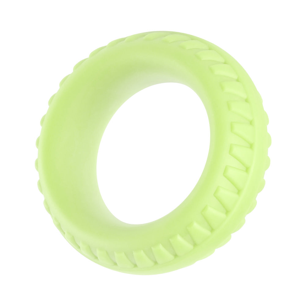 Forto F-12 Liquid Silicone Cockring 35mm Glow